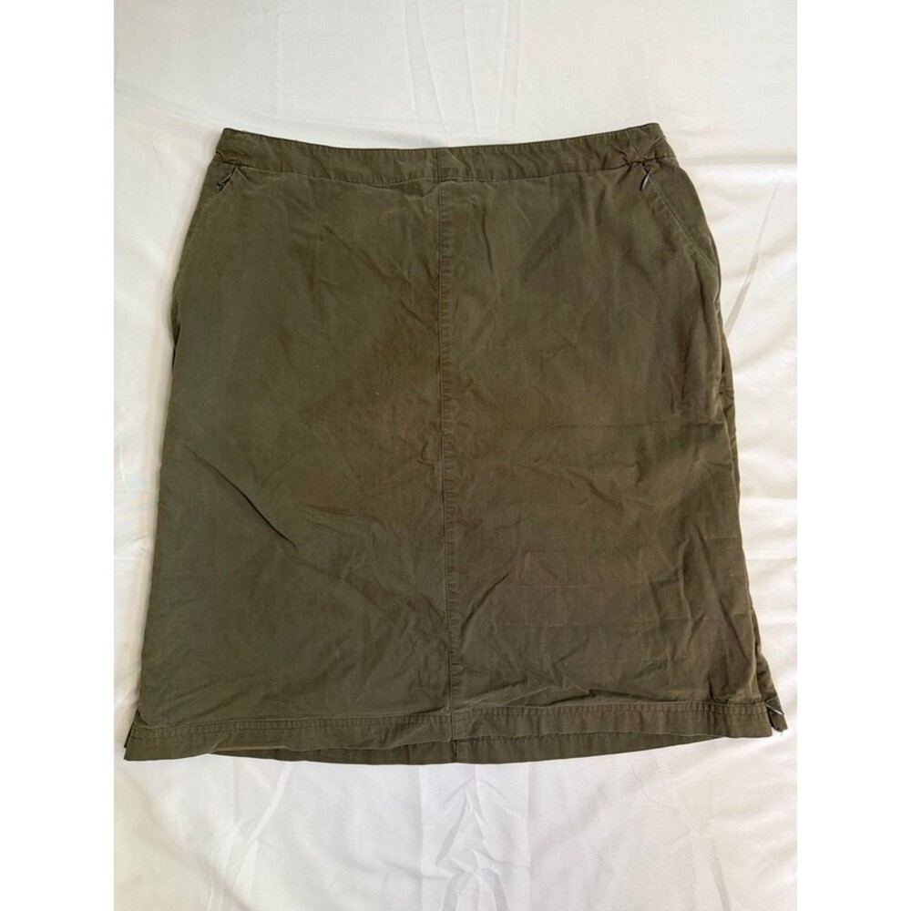 Old Navy Olive Khaki A-Line Women's Skirt - size 12